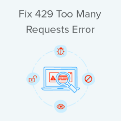Error: 429 Too Many Requests — You've been rate limited