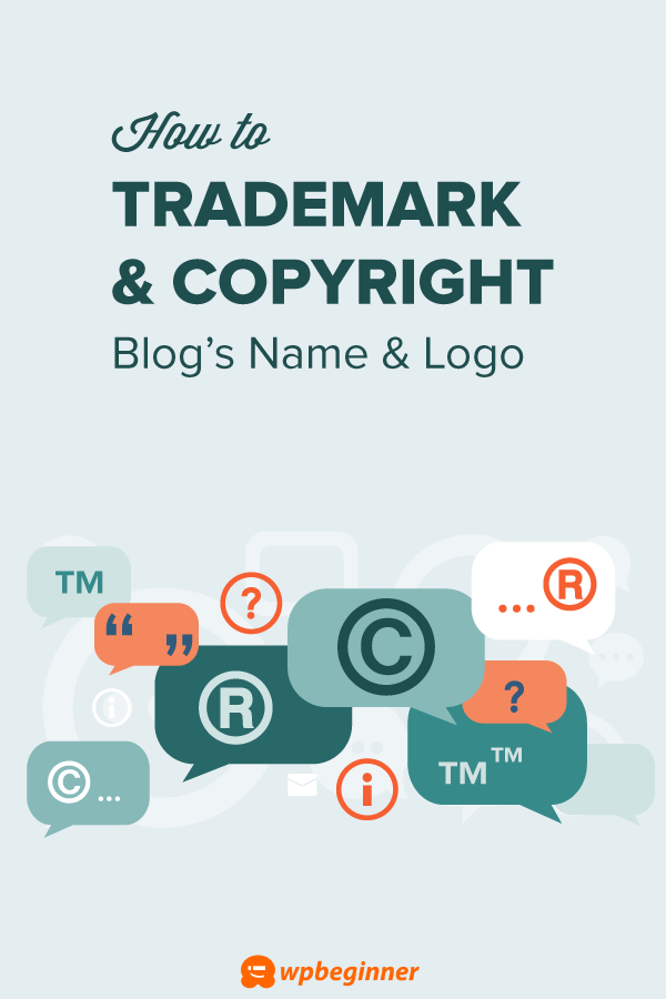 how to copyright a name