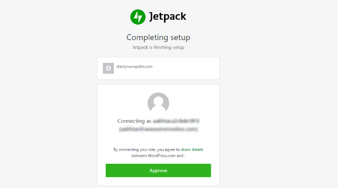 Connect your JetPack account