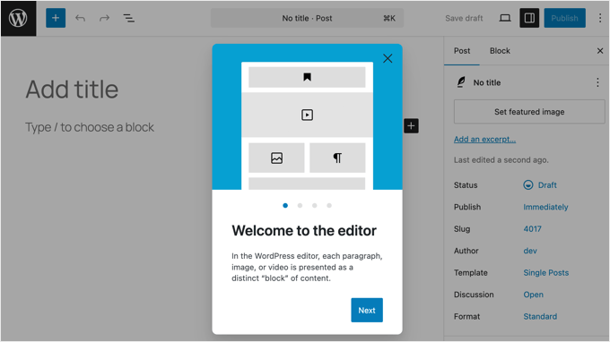Writing posts in WordPress desktop app Writing a Post in the Block Editor Using the WordPress Desktop App