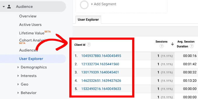 WebHostingExhibit ua-user-explorer-client-id How to Enable Customer Tracking in WooCommerce with Google Analytics  