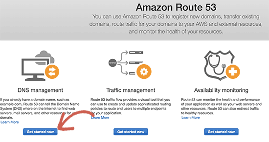 Get started with DNS management