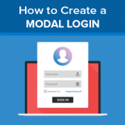 How to Create a Modal Login in WordPress