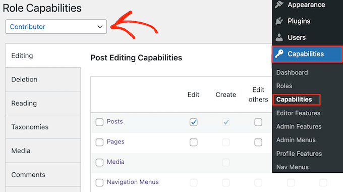 How to allow contributors to edit their published posts