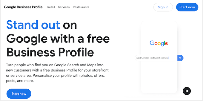 Come creare il tuo Profilo dell'attività su Google Come creare il tuo Profilo dell'attività su Google