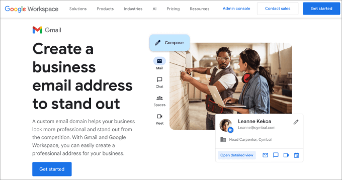 Google-workspace-business-email