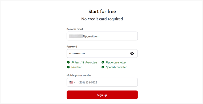 Skapa ett LiveChat-konto Skapa ett LiveChat-konto