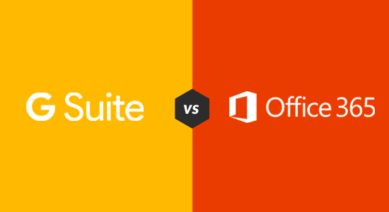 g suite vs office 365 comparison