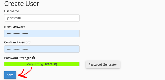 Providing a Username and Password for a Protected Directory