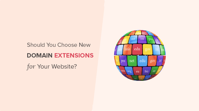 Should you choose new domain extensions for your website? Should You Choose a New Domain Extension for Your Website?
