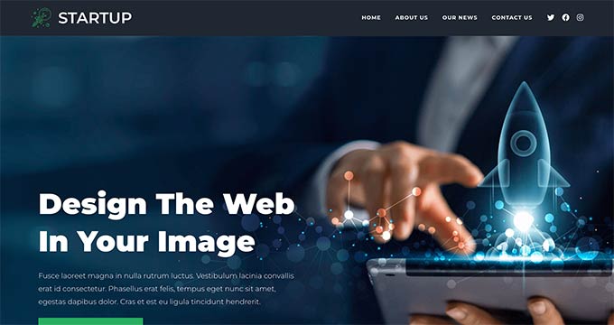 OceanWP Startup Theme