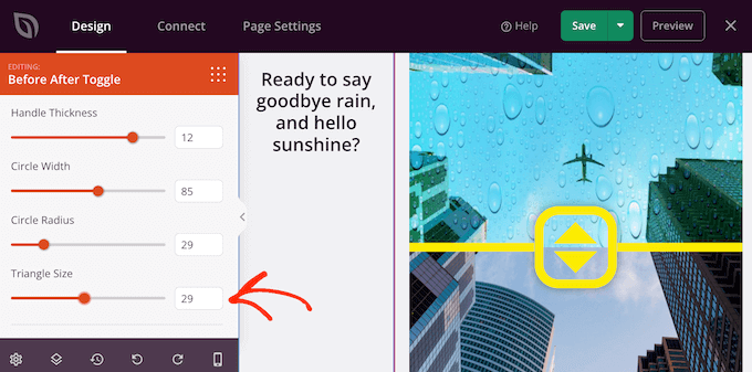 How to customize a slider using a page builder plugin