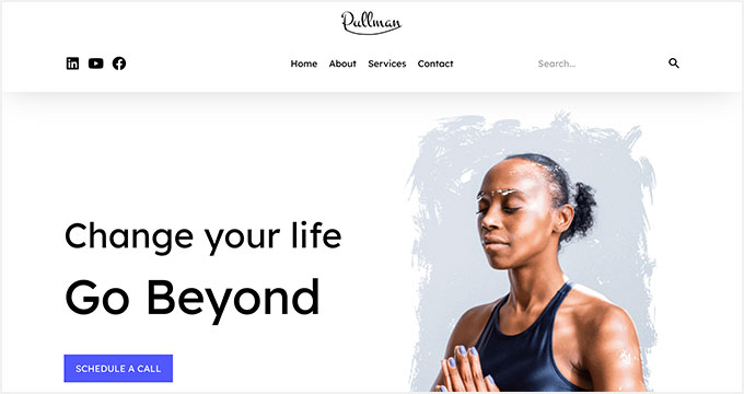 SeedProd Yoga Studio Theme