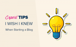 30 "Expert Tips" that I Wish I Knew Before Starting a 7 Figure Blog