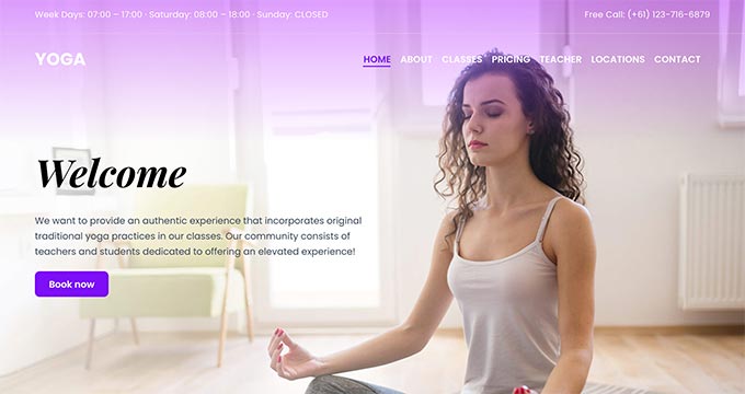 Ultra WordPress Yoga Theme