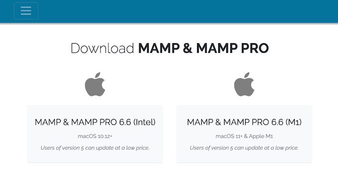 MAMP for Mac