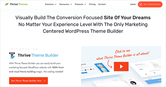 Thrive Themes Builder