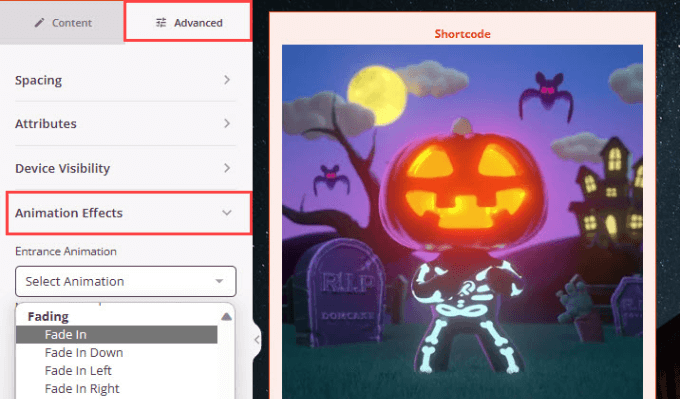 WebHostingExhibit Animation-effects-1 11 Ways to Bring Halloween Effects to Your WordPress Site  