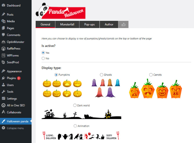WebHostingExhibit Halloween-panda-1 11 Ways to Bring Halloween Effects to Your WordPress Site  