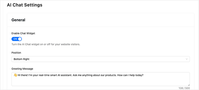 Aggiungi un agente di chat AI con StoreAgent