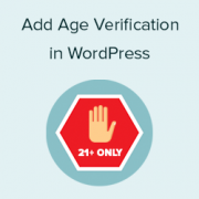 How to Add Age Verification in WordPress