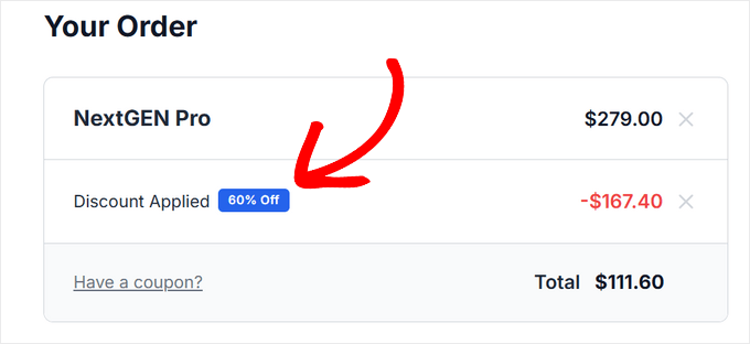 Cena zniżkowa Imagely