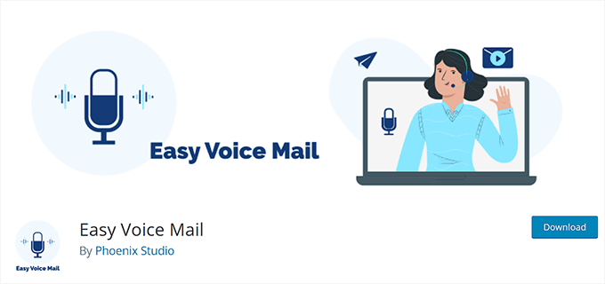 Easy Voice Mail plugin