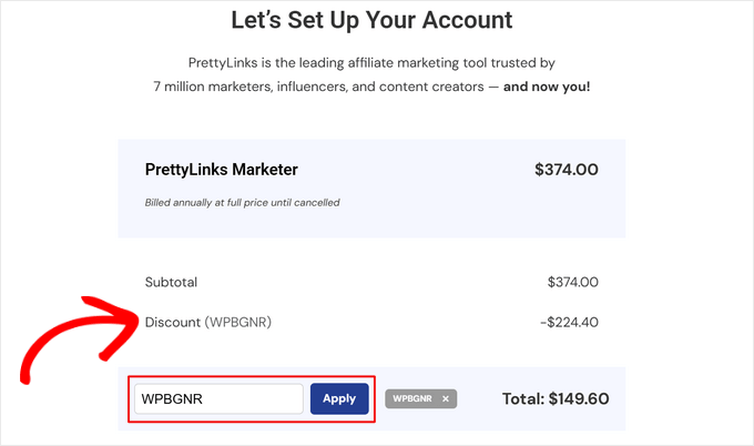 Pretty Links Discount Code