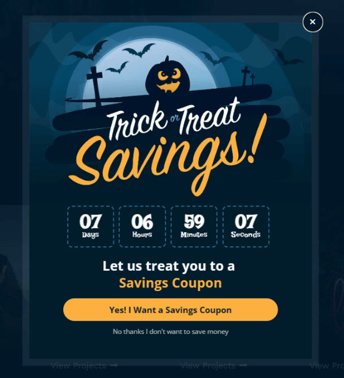 trick or treat savings