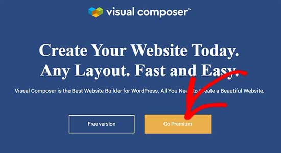 Visual Composer website