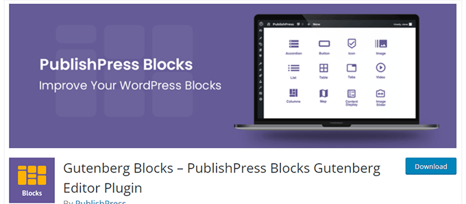 PublishPress blocks