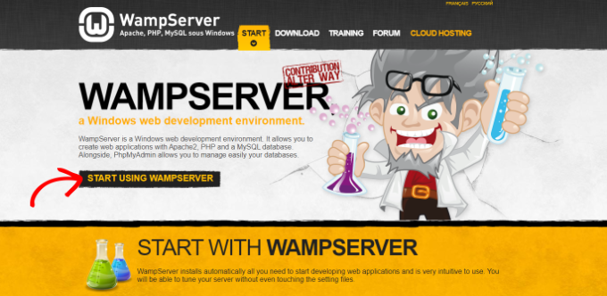 WampServer site