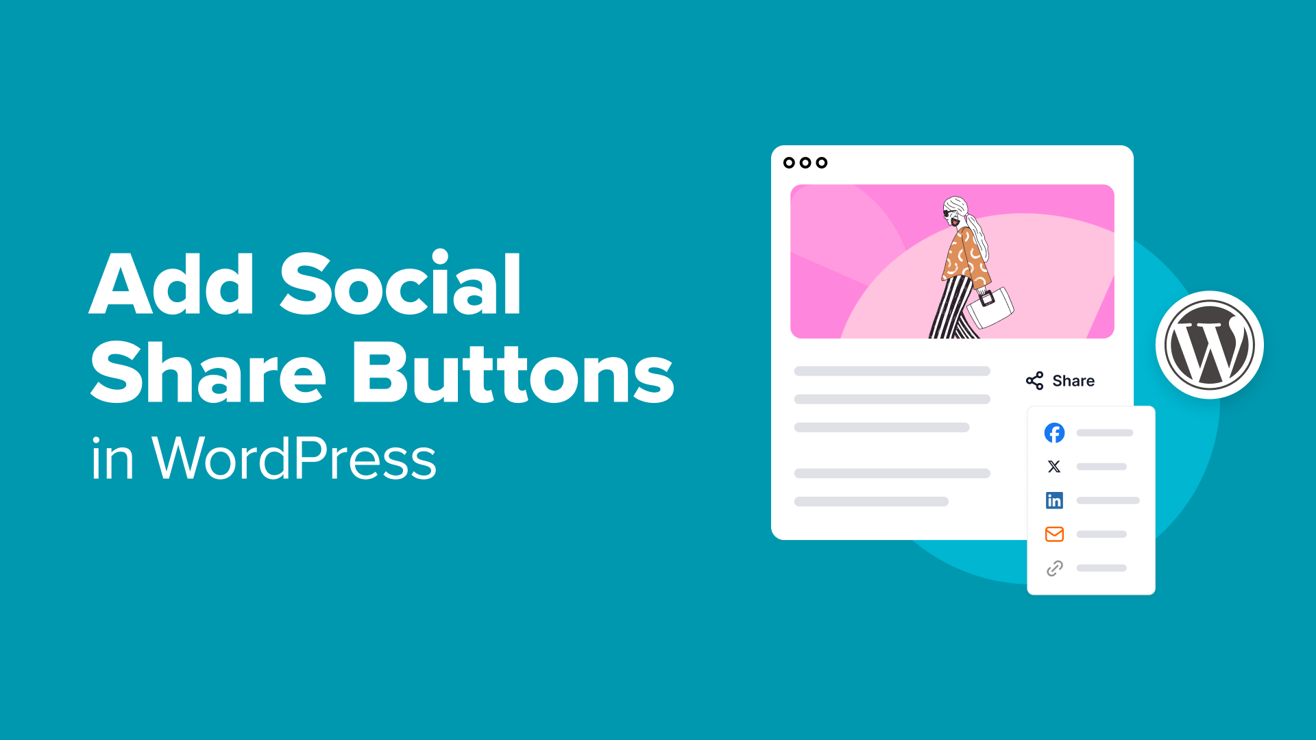 How to Add Social Share Buttons in WordPress (4 Easy Methods)