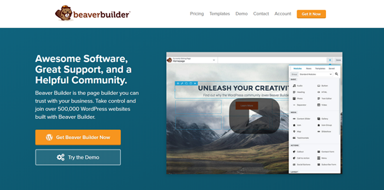 Beaver Builder Best Wordpress Page Builder Plugin