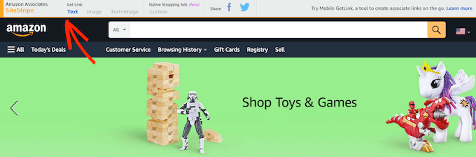 How to get an Amazon affiliate link for your website