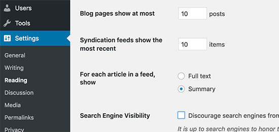 Részletek megjelenítése a teljes szöveg helyett a WordPress sebességének növelése érdekében