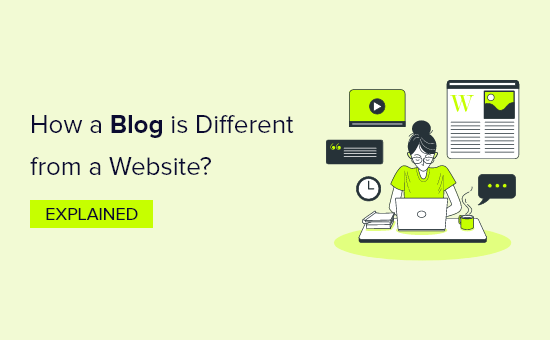 What is a blog and how is it different from a website?