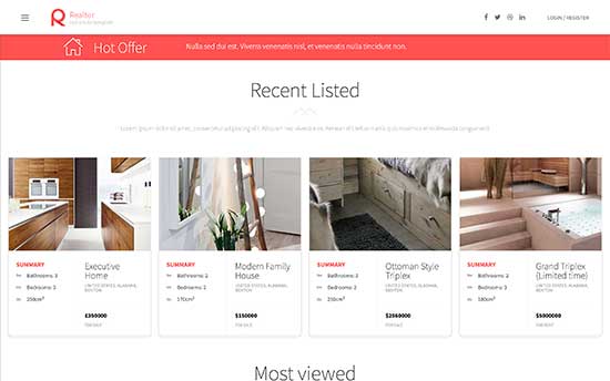 Best Real Estate Websites of 2021 - 34 Inspiring Examples