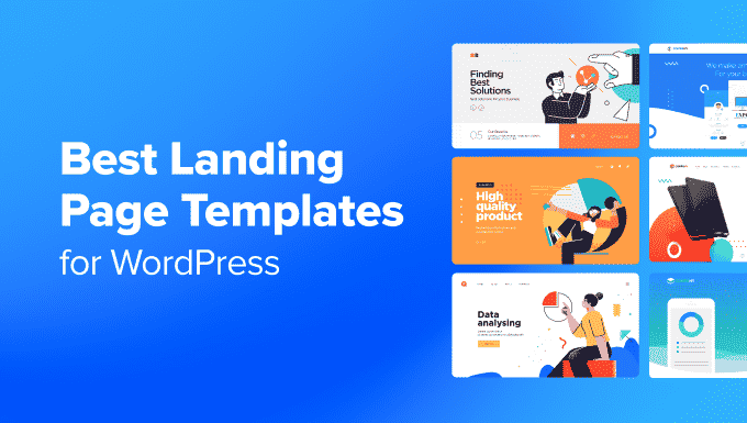 Best landing page templates for WordPress