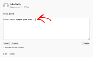 How to Allow Users to Edit Their Comments in WordPress