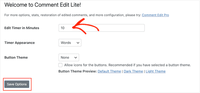 How to allow users to edit comments in WordPress