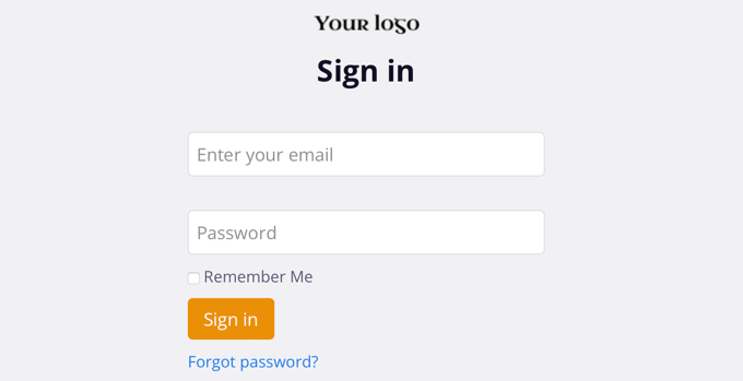 SeedProd Login Page Preview