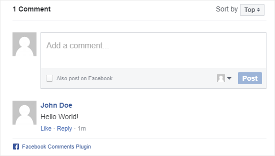 Setup Facebook Comments in WordPress