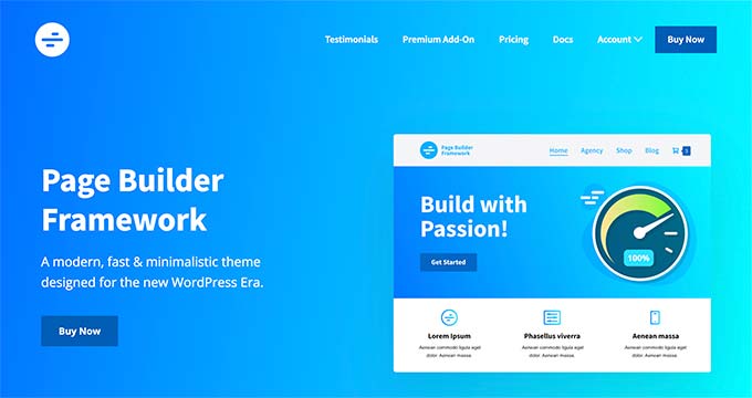 Page Builder Framework