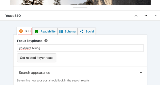 Yoast SEO in Block Editor