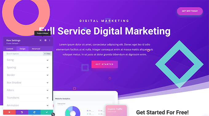 Divi Page Builder