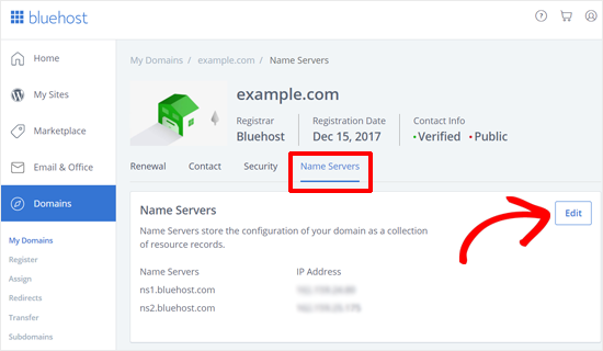 Edit Name Servers in Your Web Hosting cPanel