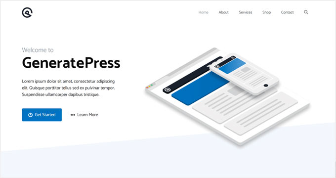 GeneratePress 免费商业主题