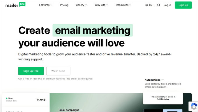 MailerLite Mailer Lite