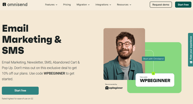 Alternativă Mailchimp pentru marketing prin email Omnisend Alternativă Mailchimp pentru marketing prin email Omnisend